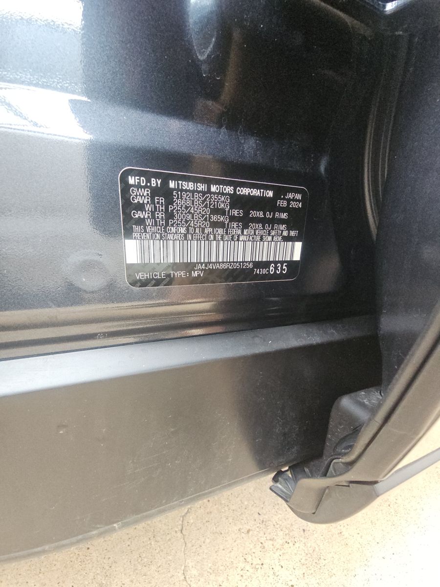 2024 Mitsubishi Outlander SE Black Edition AWD