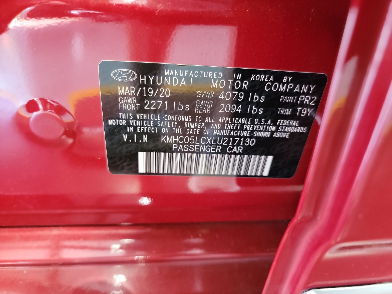 2020 Hyundai Ioniq Hybrid Limited FWD