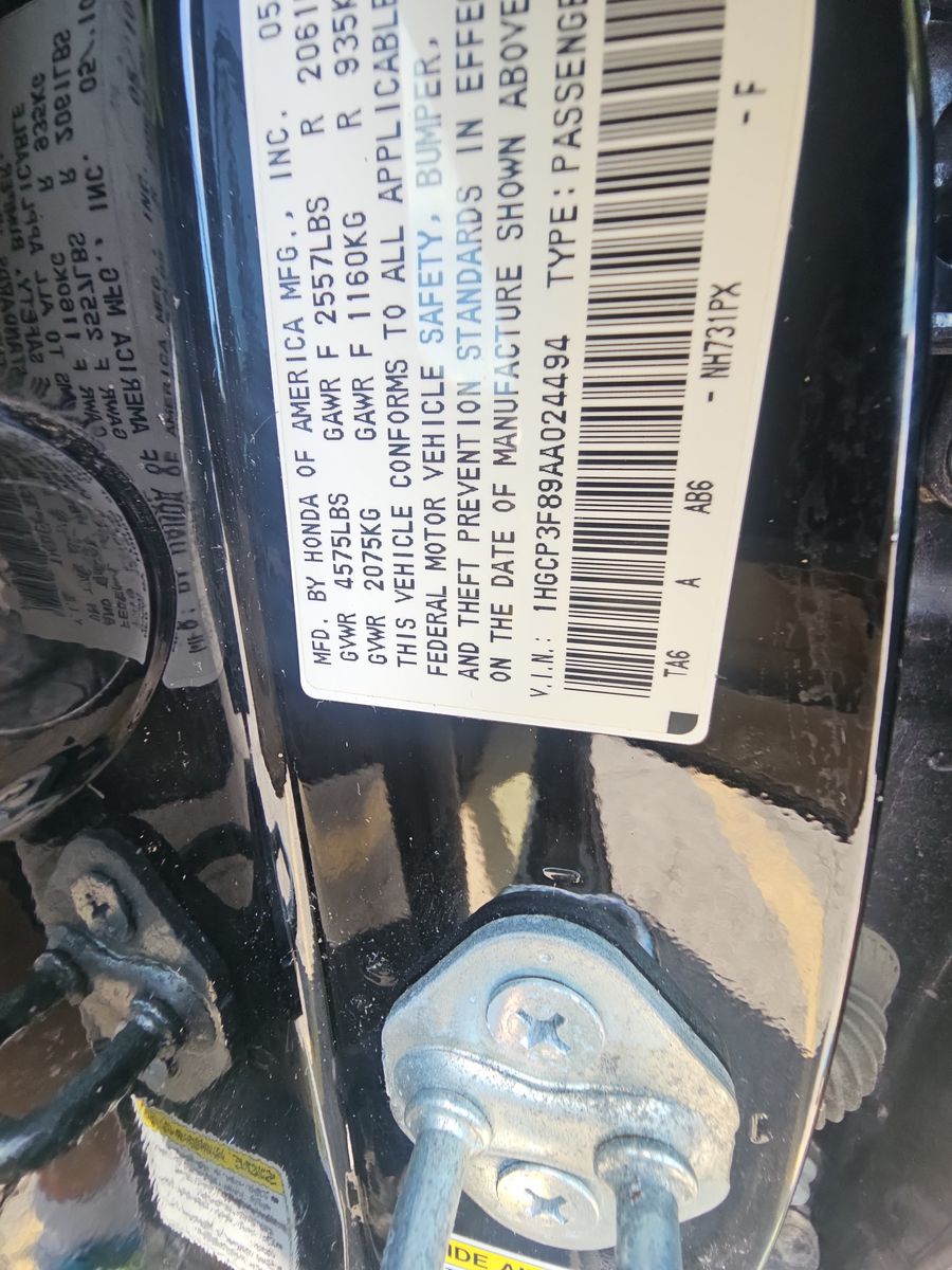 2010 Honda Accord EX-L FWD