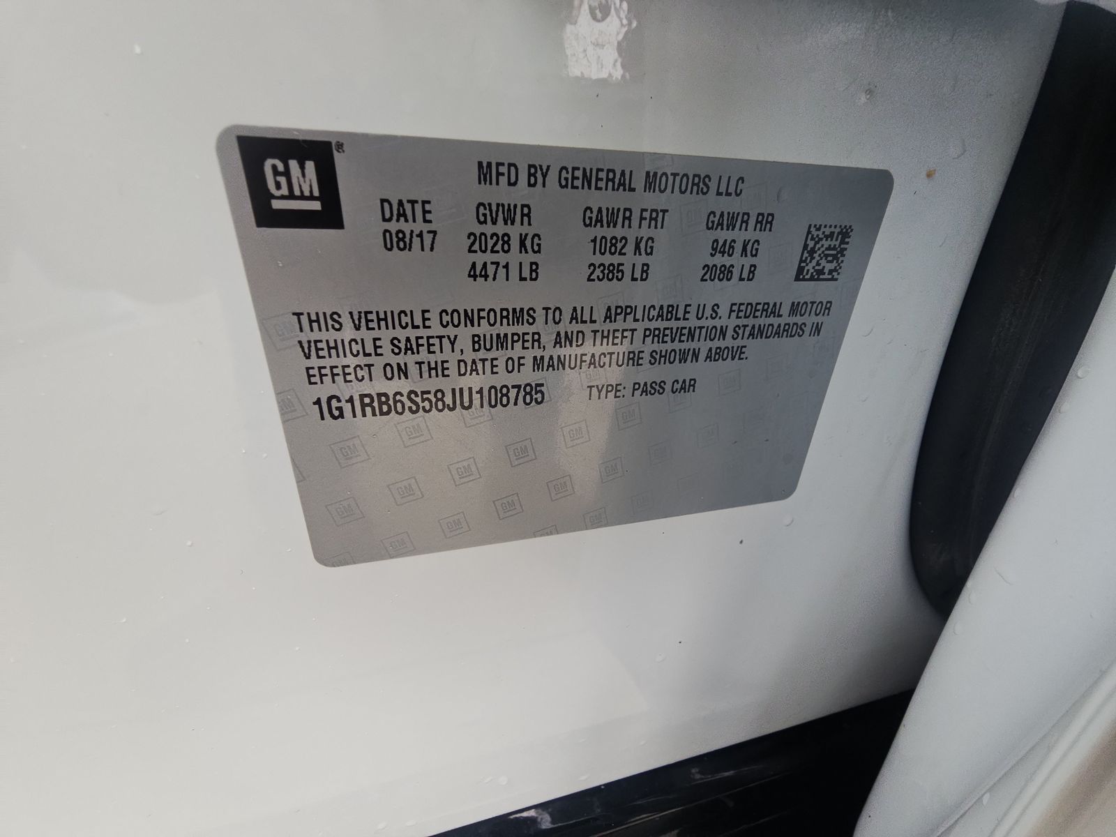 2018 Chevrolet Volt Premier FWD