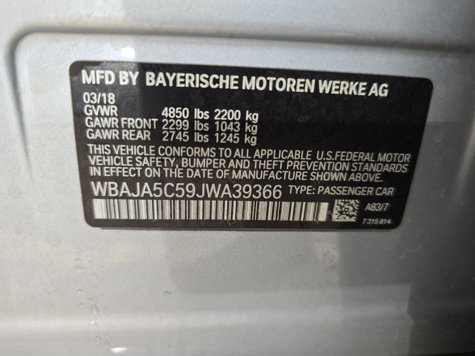 BMW 5 Series Sedan 530i SPORT LINE снимка BMW 5 Series Sedan 530i SPORT LINE
