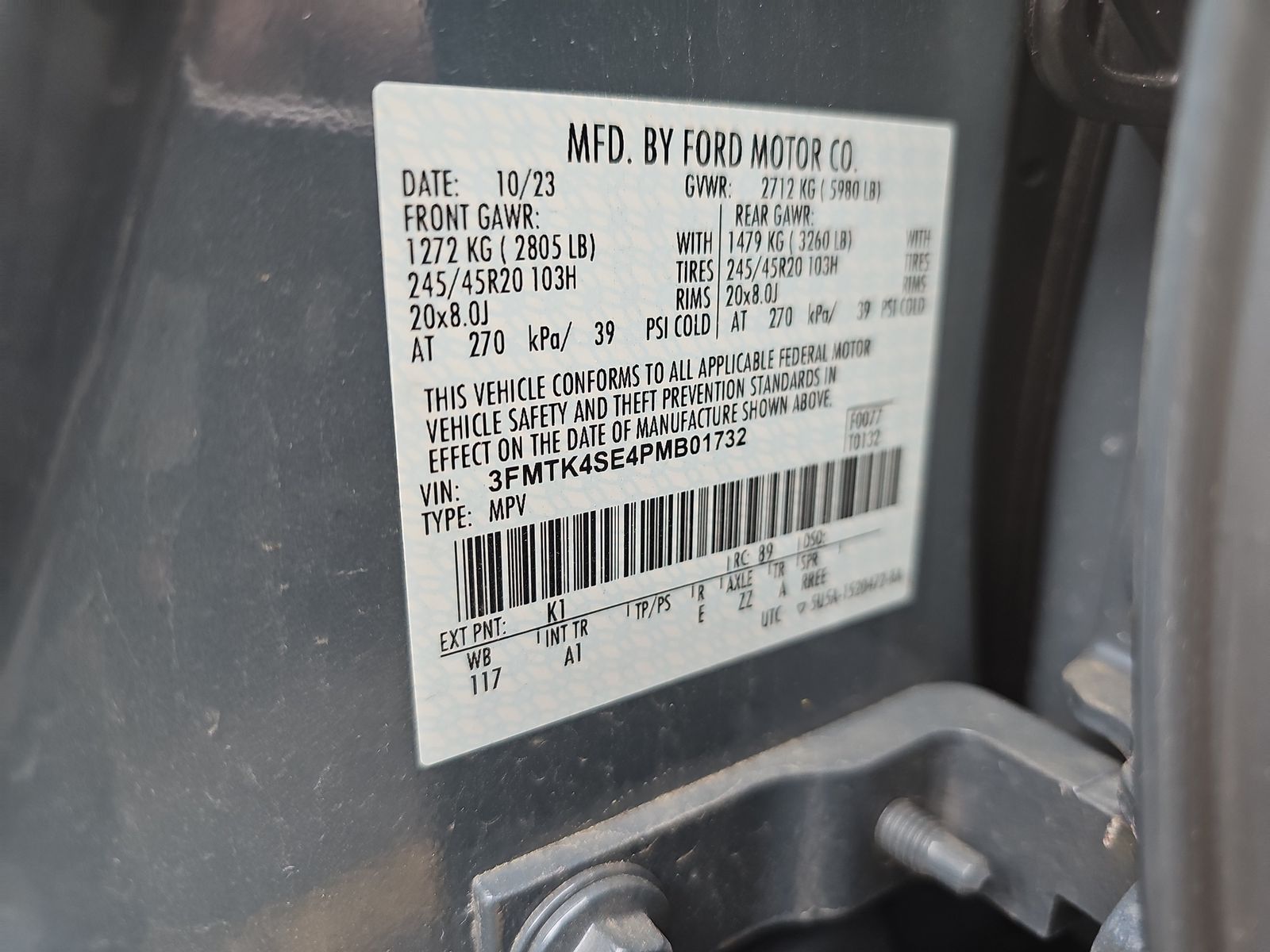 2023 Ford Mustang Mach-E GT AWD