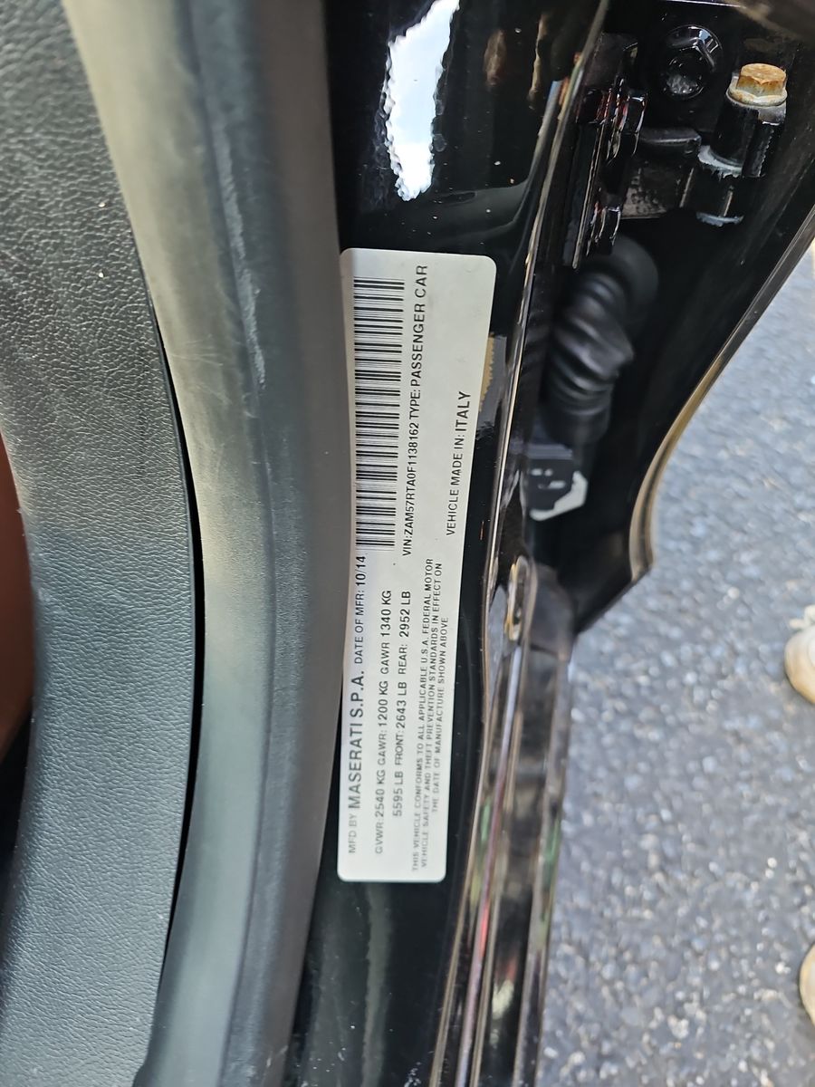 2015 Maserati Ghibli S Q4 AWD