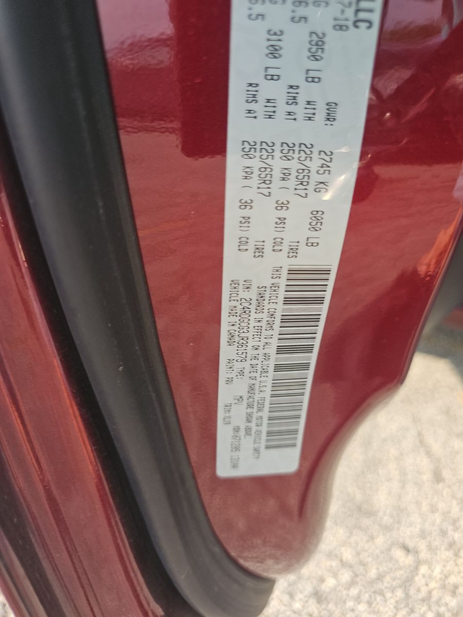 2018 Dodge Grand Caravan SXT FWD