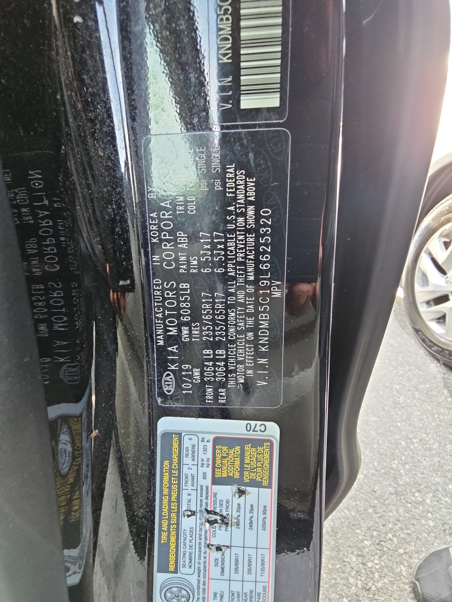 2020 Kia Sedona LX FWD