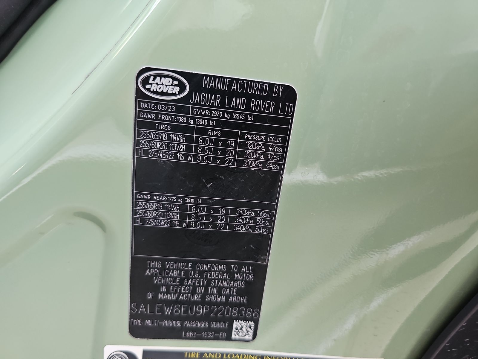 2023 Land Rover Defender 90 75th Limited Edition AWD