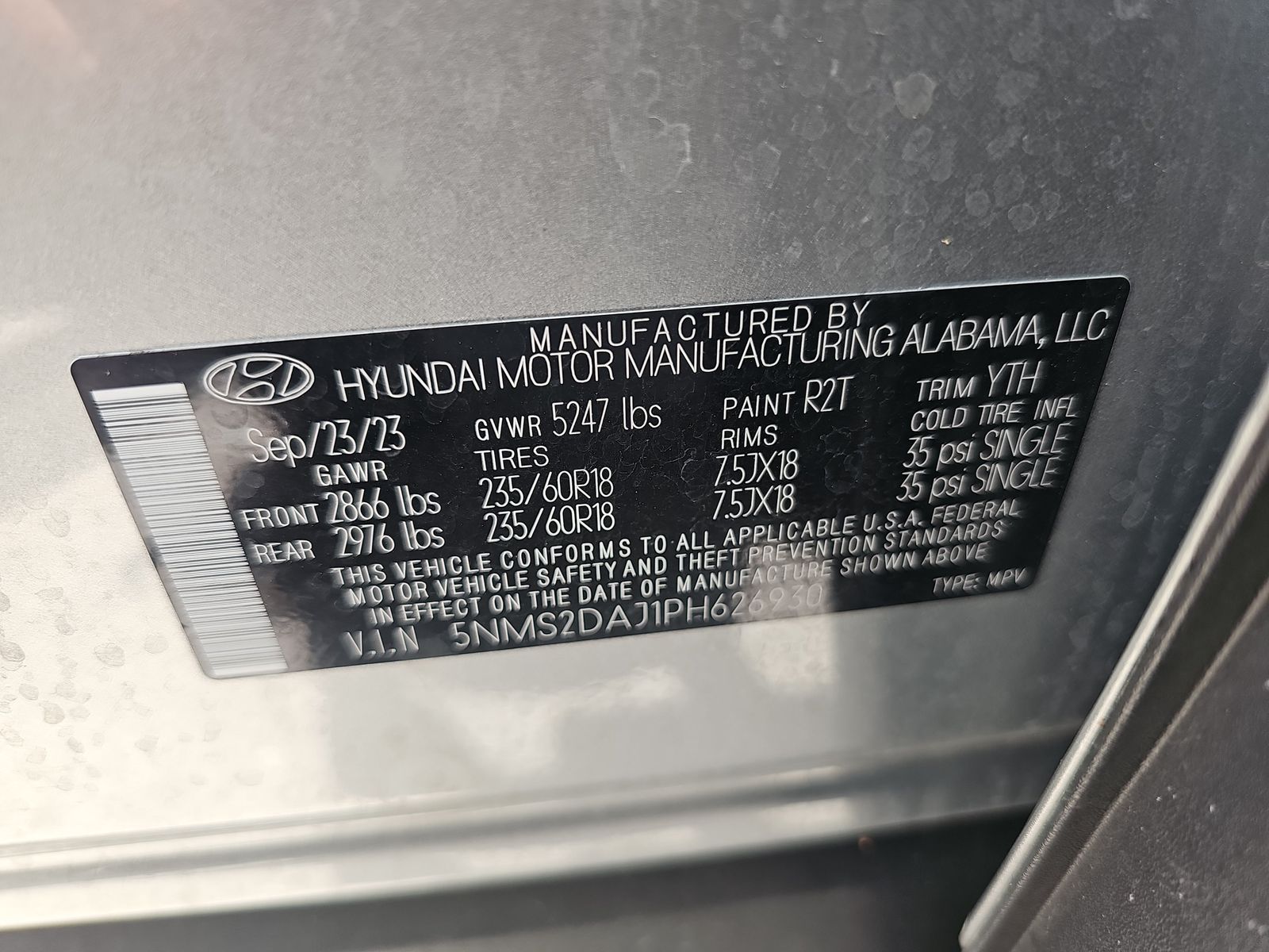 2023 Hyundai Santa Fe SEL AWD