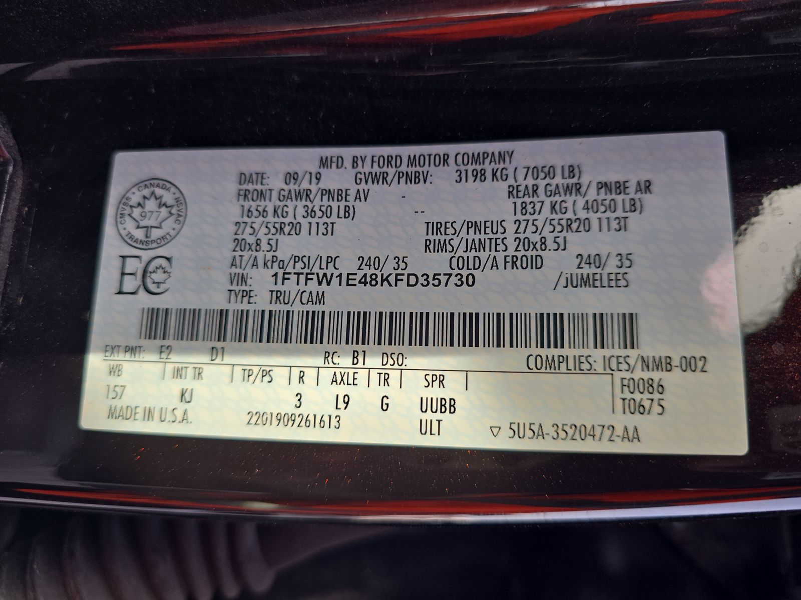 2019 Ford F-150 King Ranch AWD