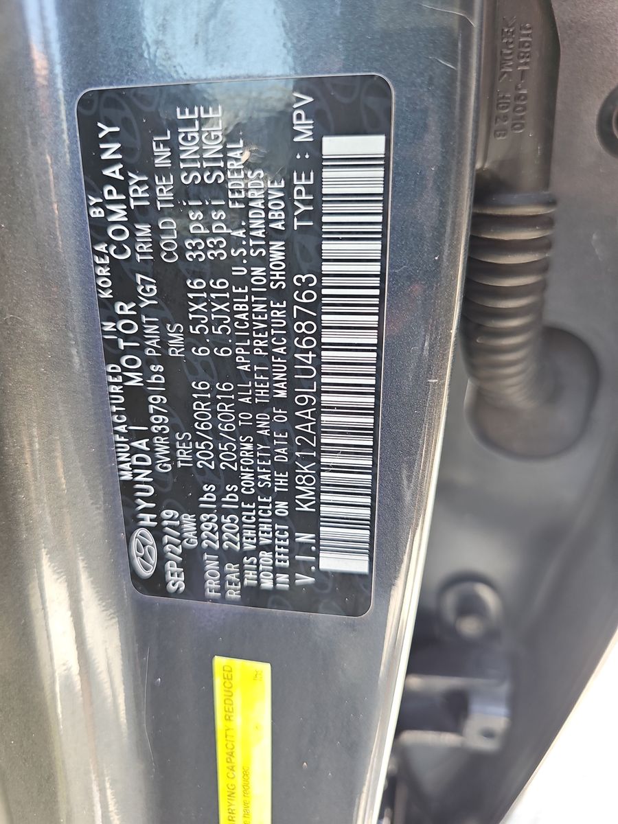 2020 Hyundai Kona SE FWD