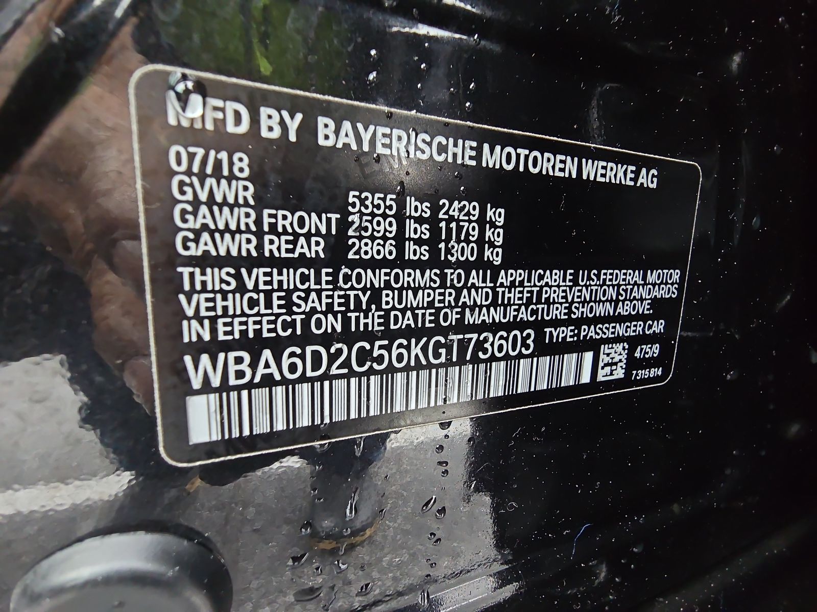 2019 BMW 6 Series 640i xDrive AWD