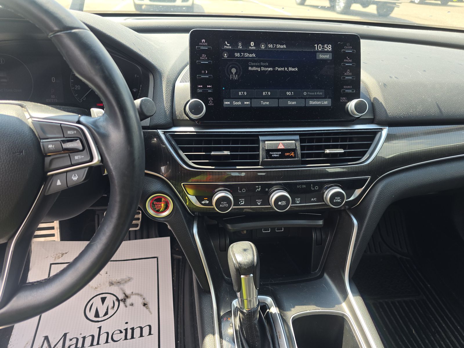 2022 Honda Accord Sedan Sport FWD