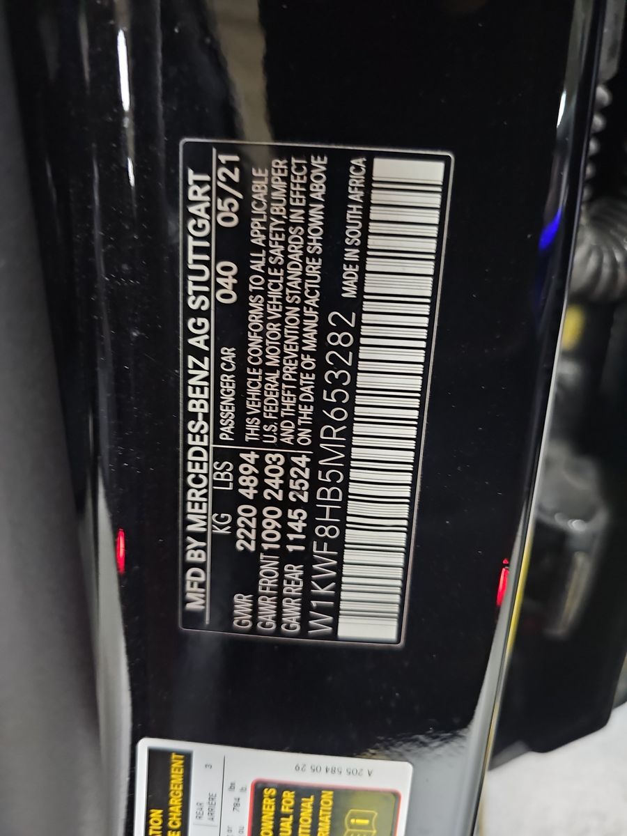 2021 Mercedes-Benz C-Class AMG C 63 S RWD