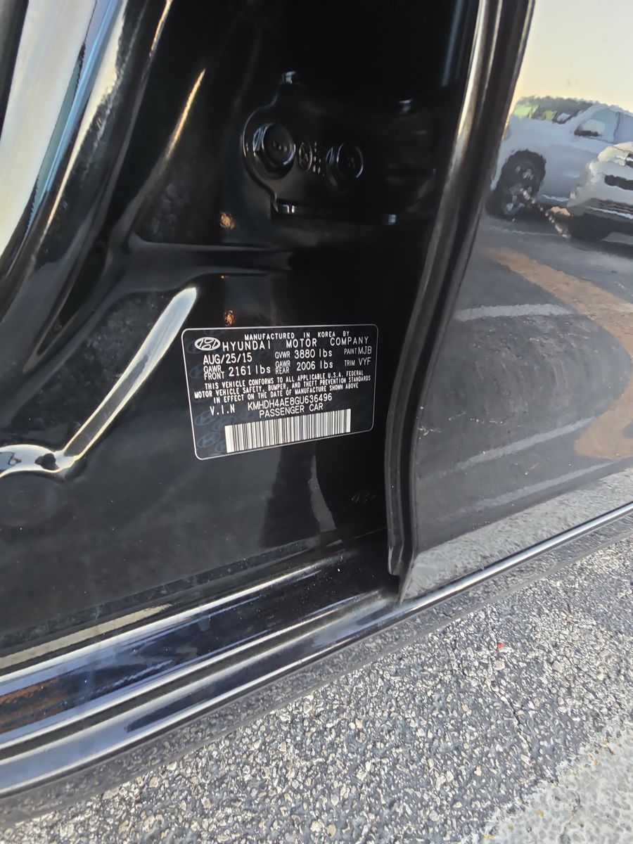 2016 Hyundai Elantra Value Edition FWD