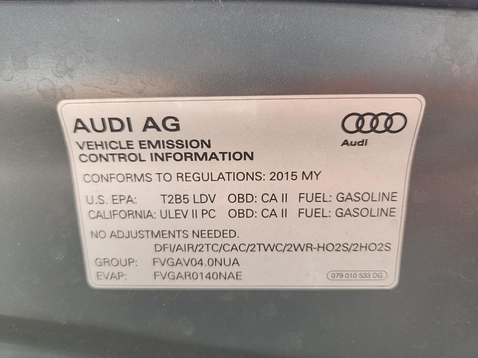 2015 Audi S7 Base AWD
