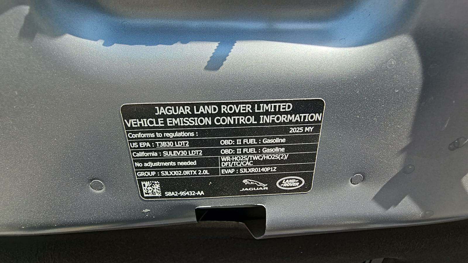 2025 Land Rover Range Rover Velar S AWD