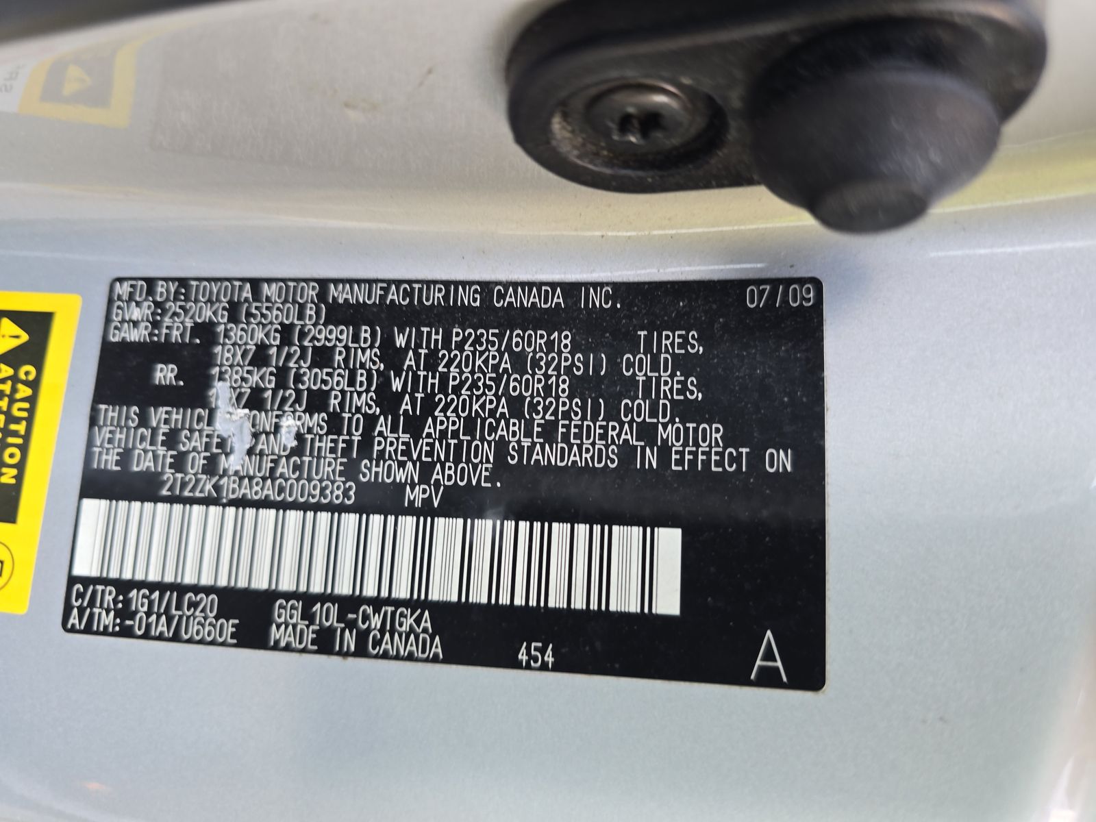 2010 Lexus RX RX 350 FWD