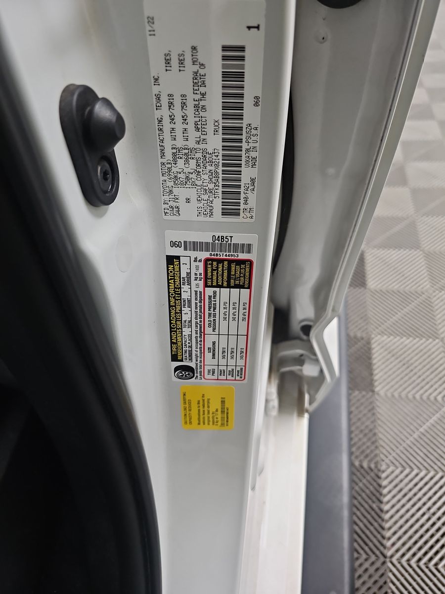 2023 Toyota Tundra SR RWD
