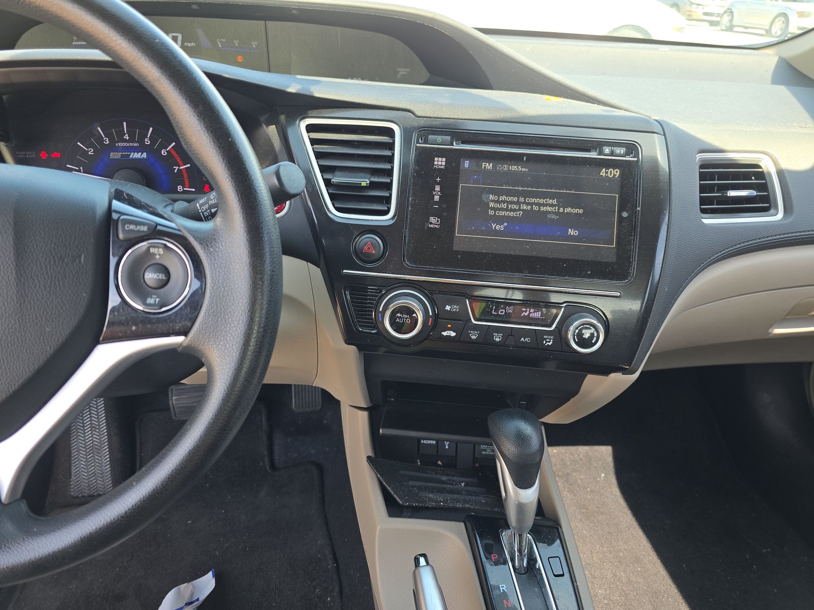 2015 Honda Civic Hybrid Base FWD