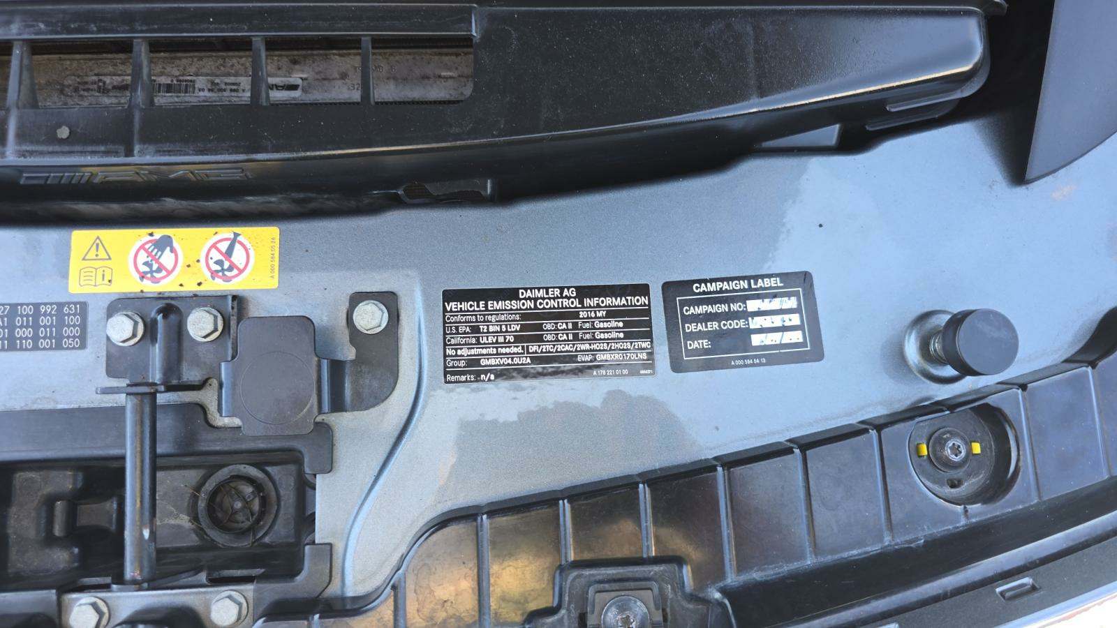 2016 Mercedes-Benz Mercedes-AMG GT AMG S RWD