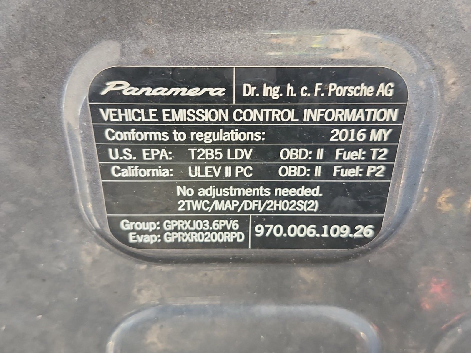 2016 Porsche Panamera 4 Edition AWD