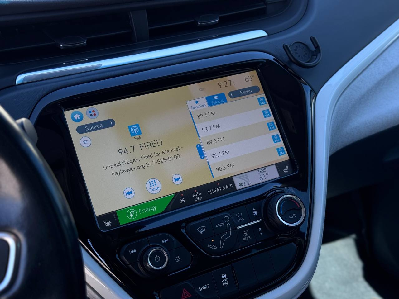 2018 Chevrolet Bolt EV LT FWD