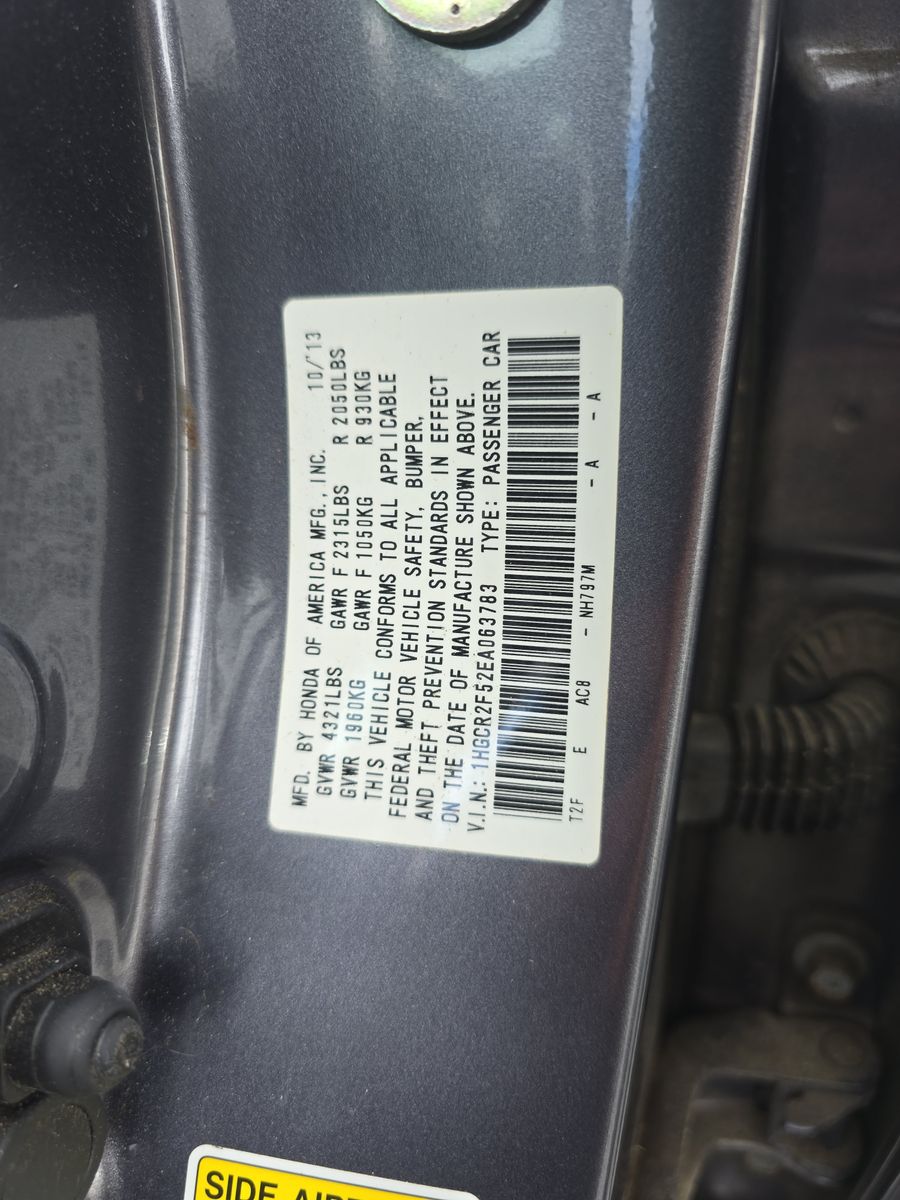2014 Honda Accord Sedan Sport FWD