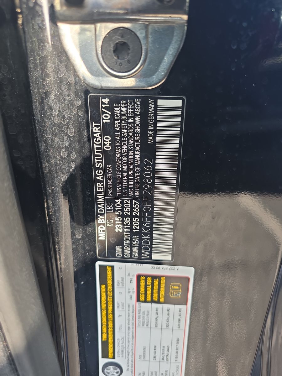 2015 Mercedes-Benz E-Class E 400 RWD