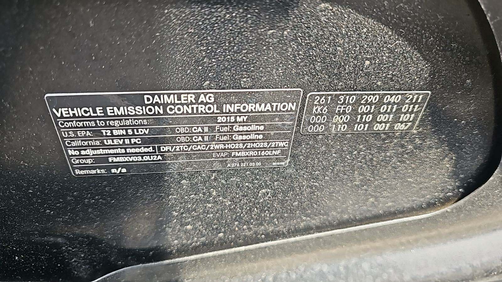 2015 Mercedes-Benz E-Class E 400 RWD