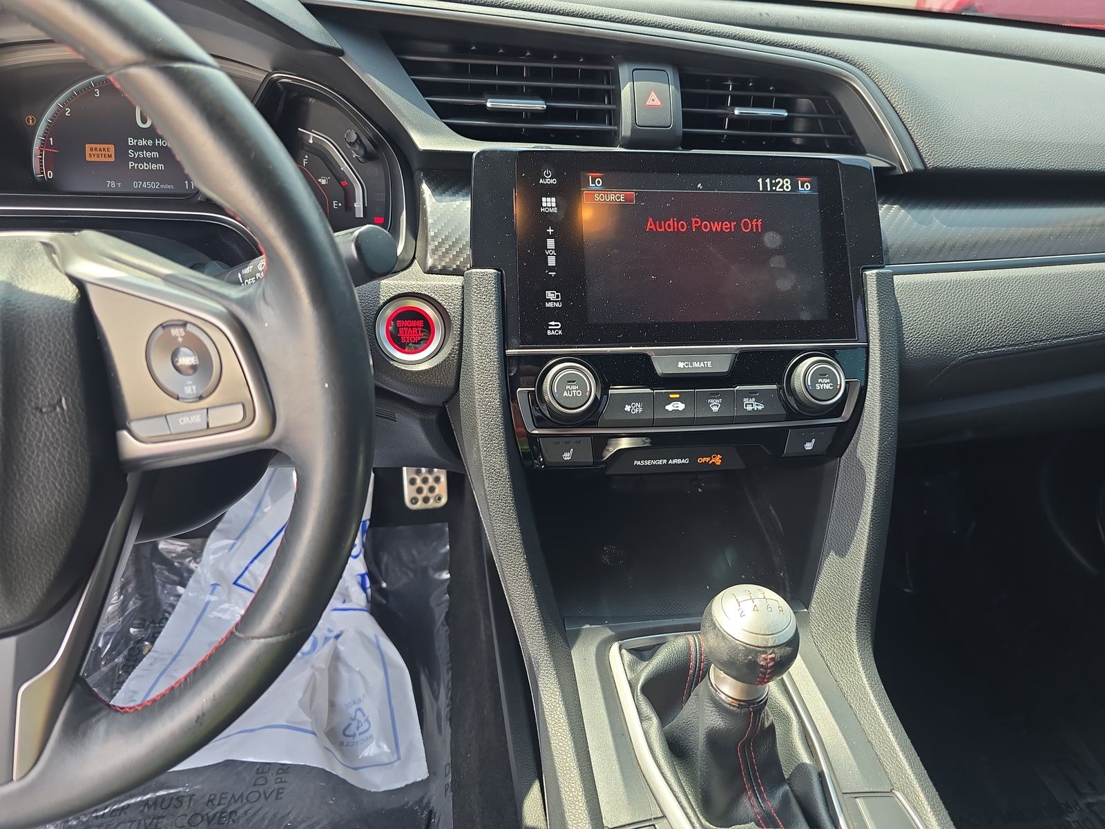 2018 Honda Civic Coupe Si FWD
