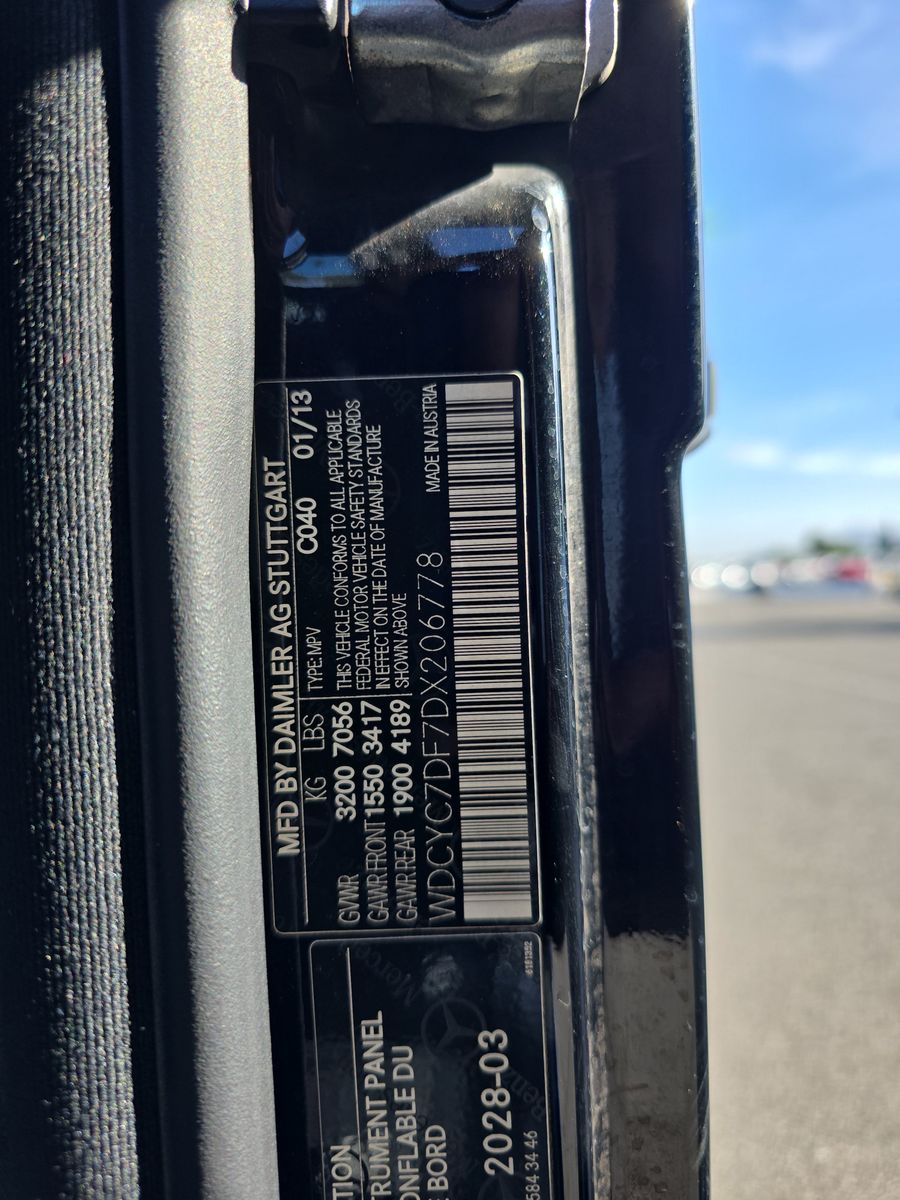 2013 Mercedes-Benz G-Class G 63 AMG AWD