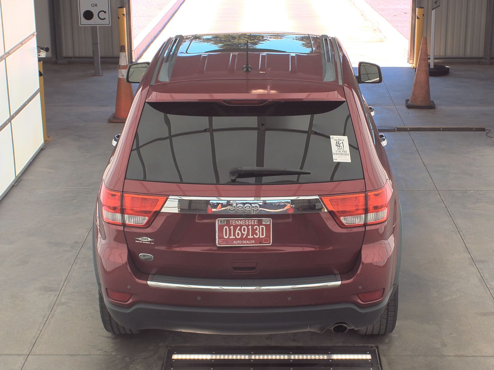 2012 Jeep Grand Cherokee Overland RWD