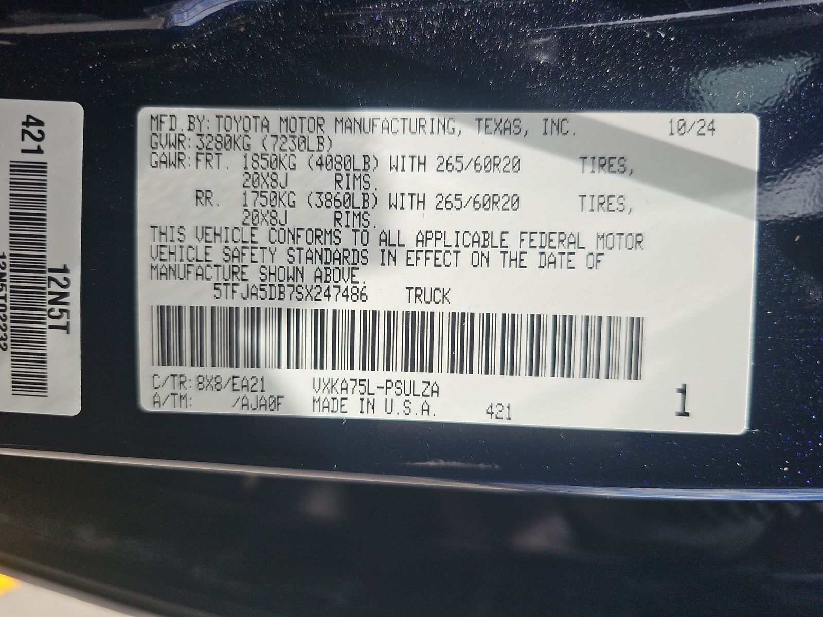 2025 Toyota Tundra Limited AWD