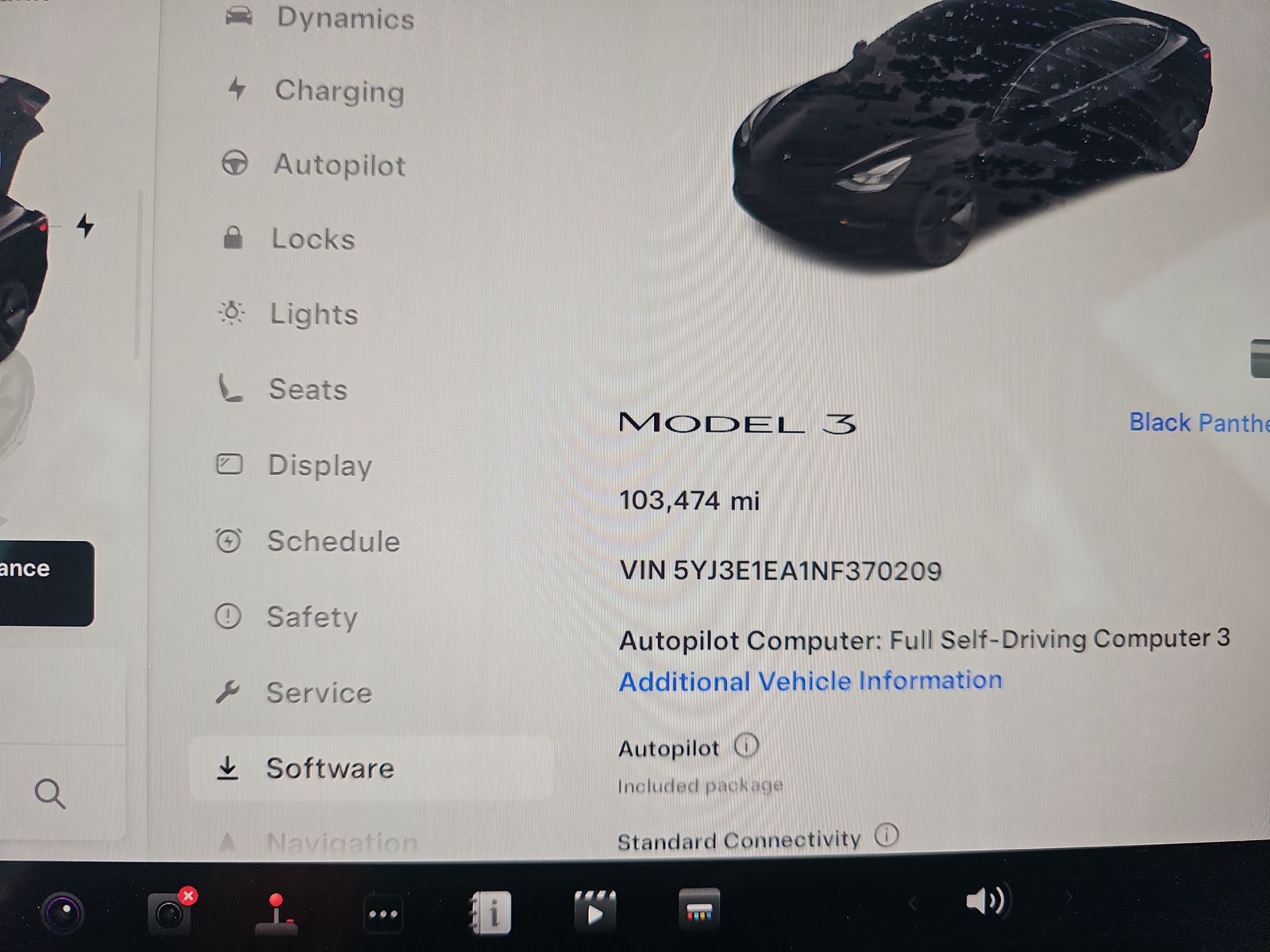 2022 Tesla Model 3 Standard Range RWD