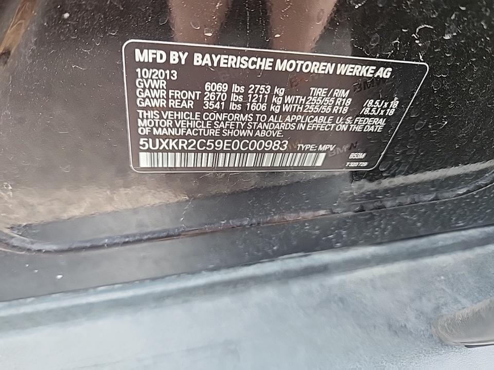 2014 BMW X5 sDrive35i RWD