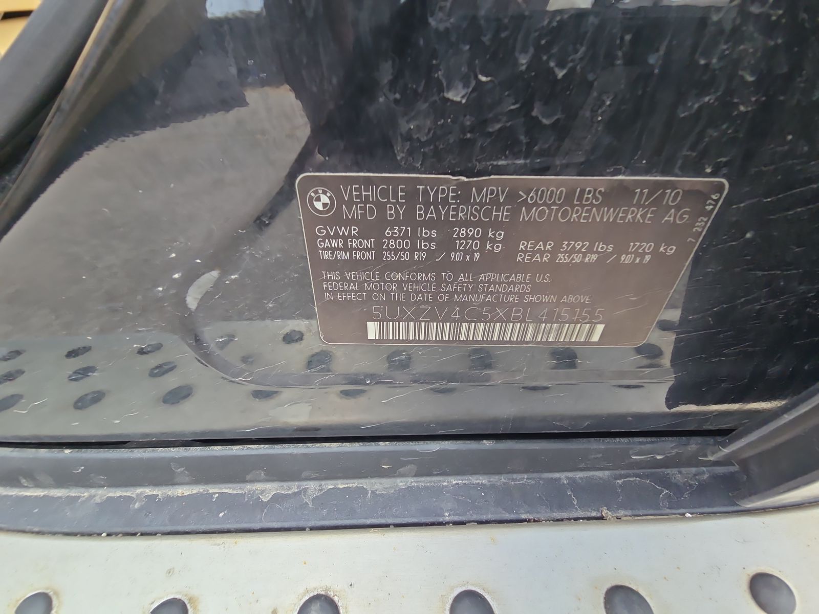 2011 BMW X5 xDrive35i Premium AWD