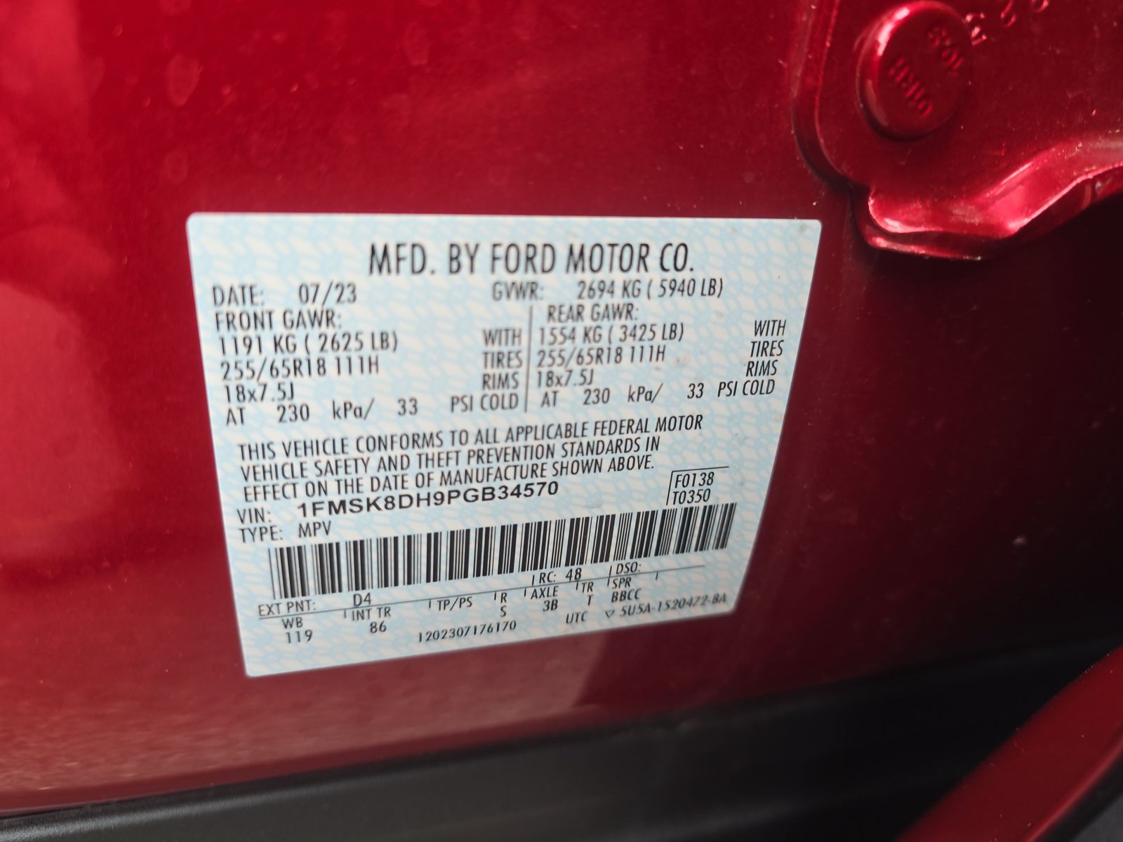 2023 Ford Explorer XLT AWD