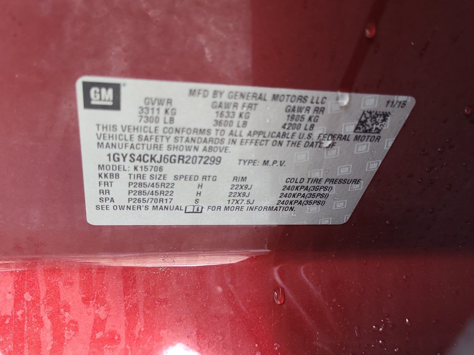 2016 Cadillac Escalade Premium AWD