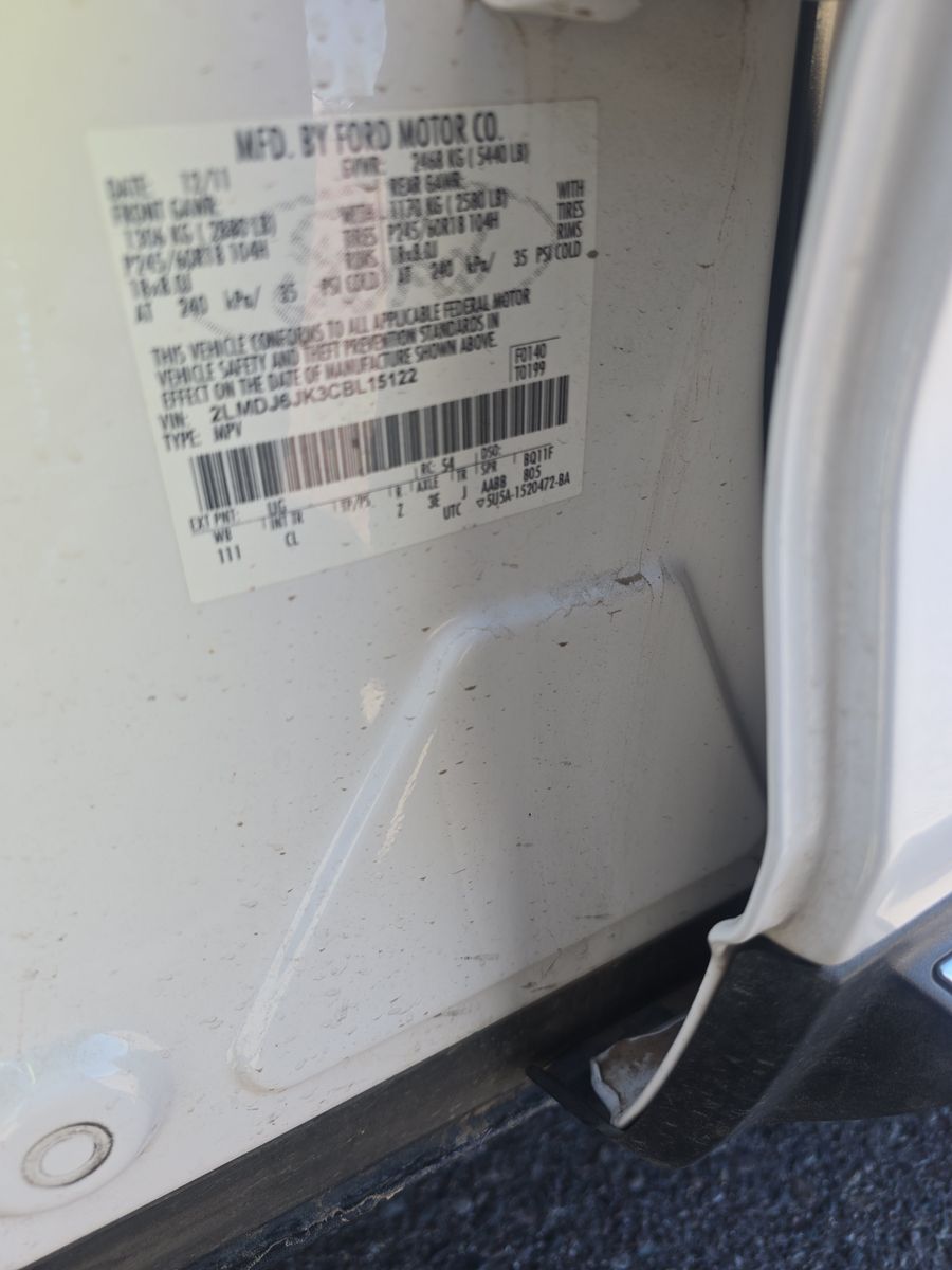 2012 Lincoln MKX Base FWD