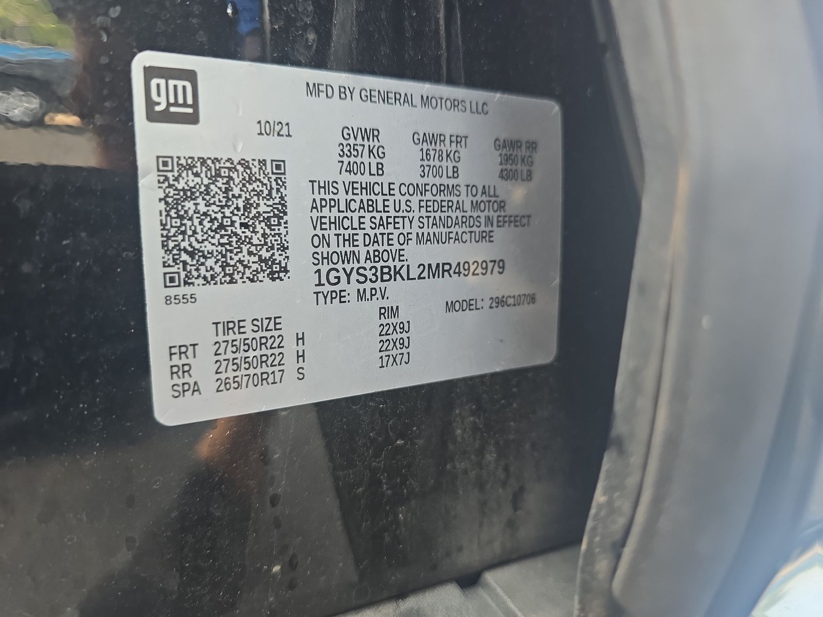 2021 Cadillac Escalade Premium Luxury RWD