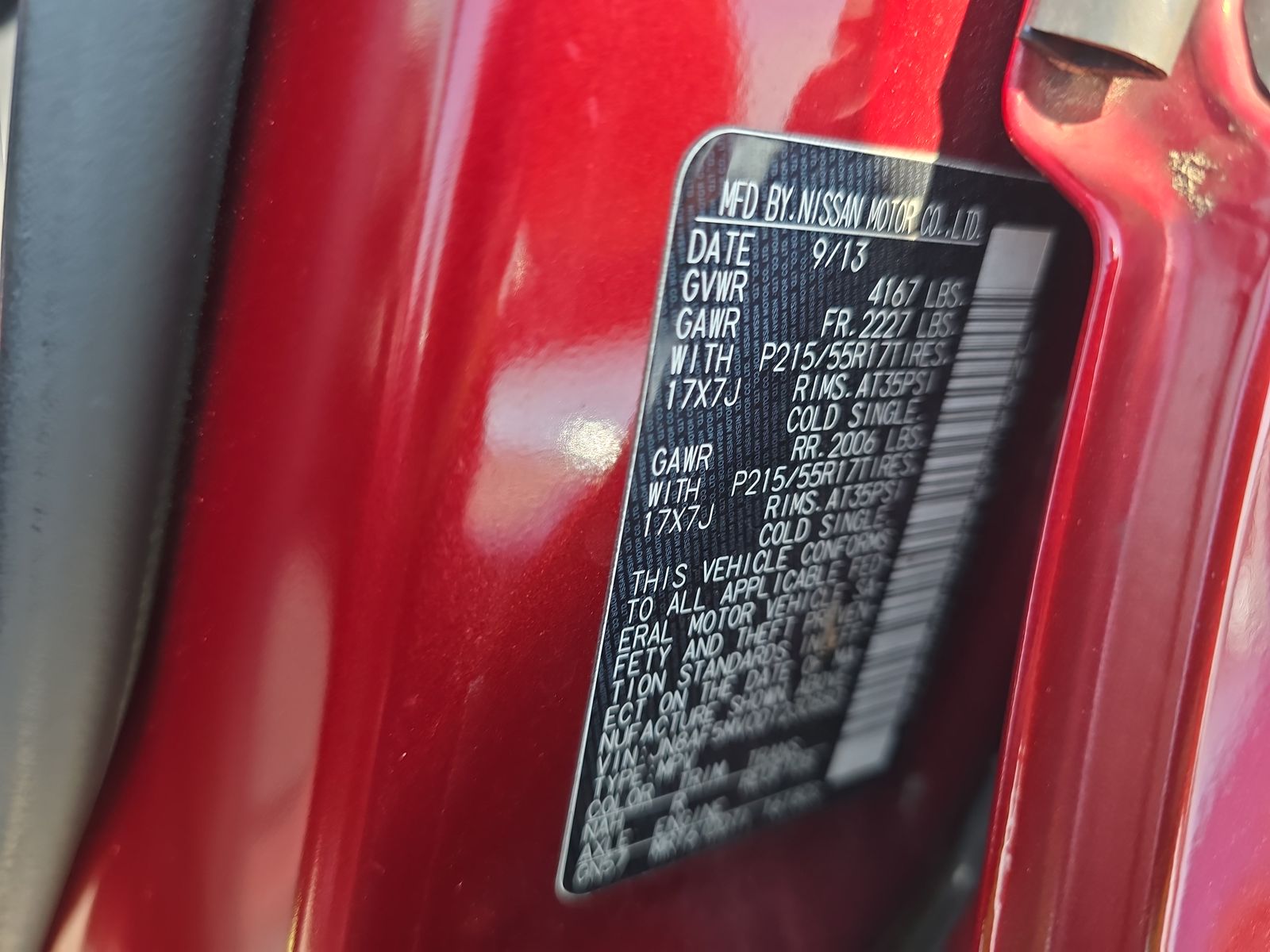 2013 Nissan JUKE SV AWD