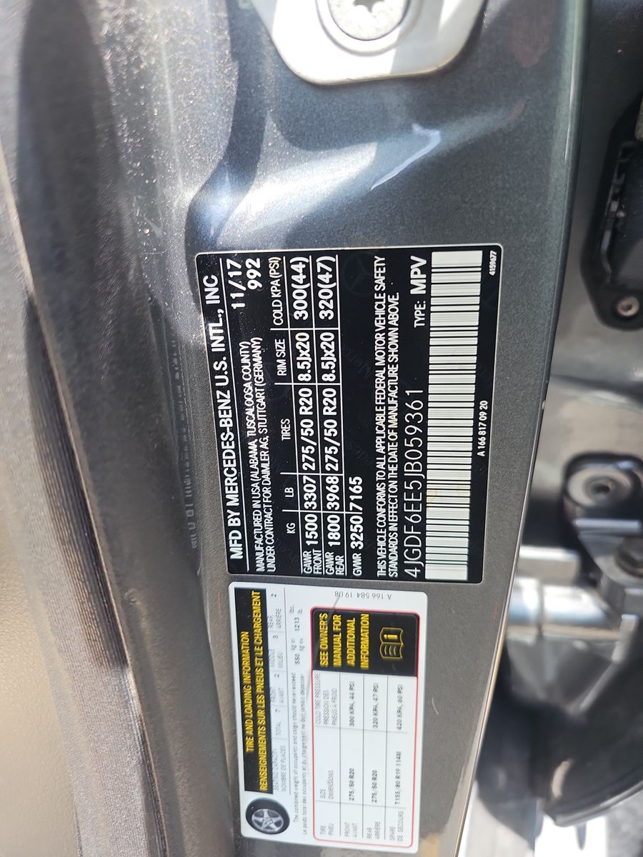 2018 Mercedes-Benz GLS GLS 450 AWD