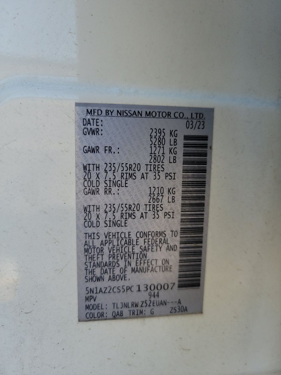 2023 Nissan Murano SL AWD