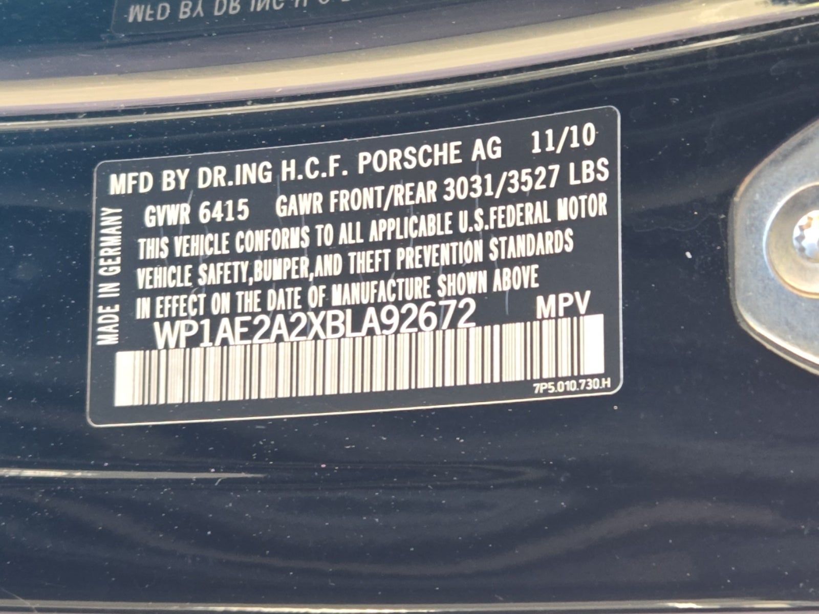 2011 Porsche Cayenne S Hybrid AWD