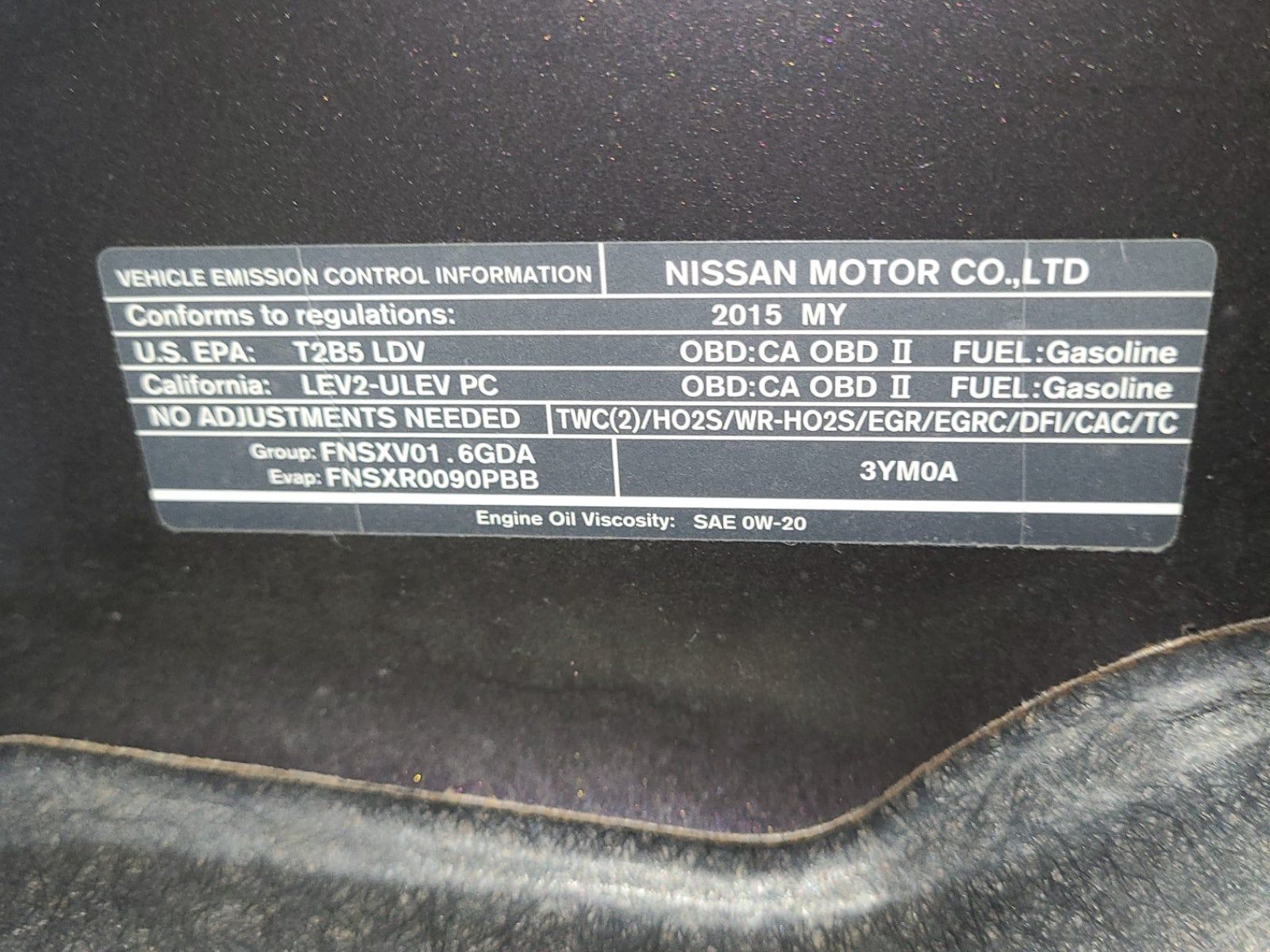 2015 Nissan JUKE S AWD