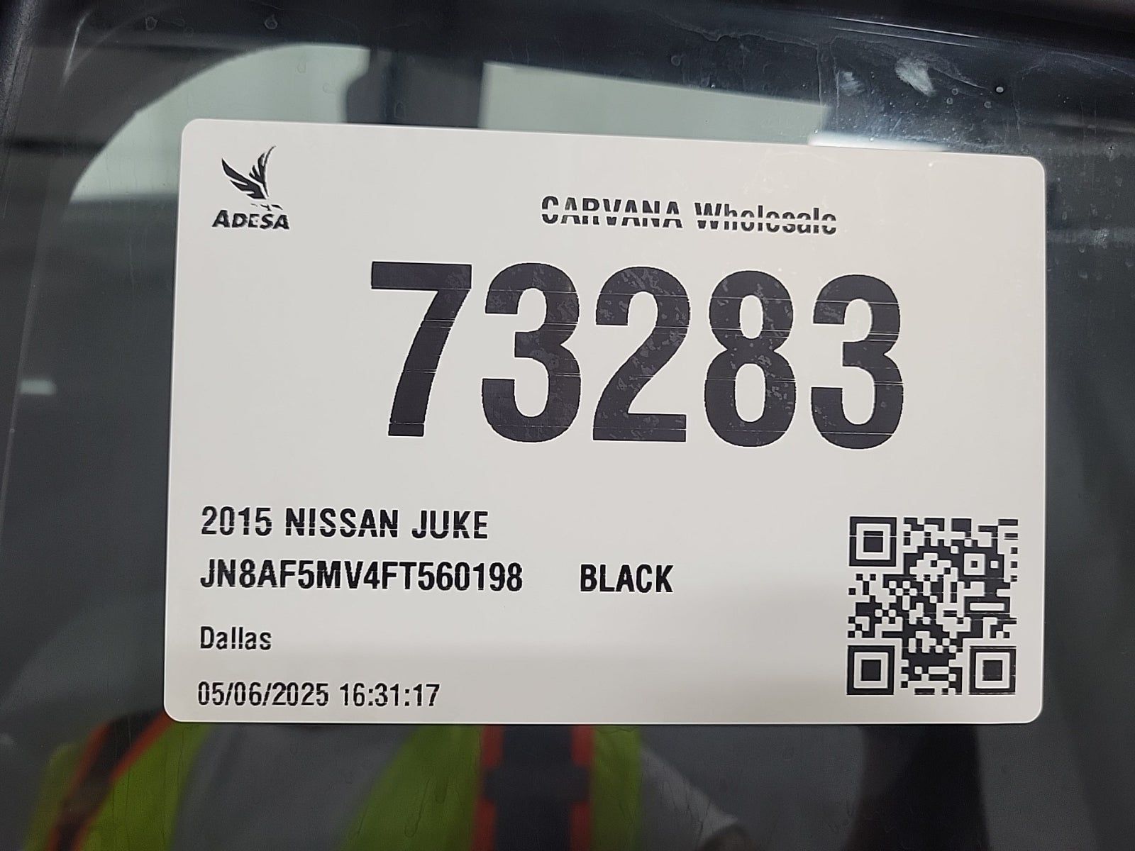 2015 Nissan JUKE S AWD