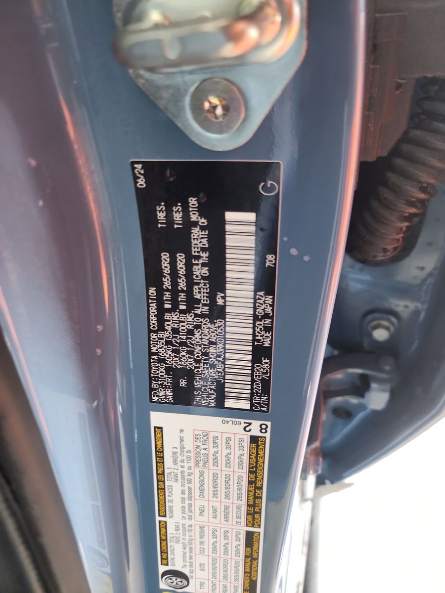 2024 Toyota Land Cruiser Base AWD