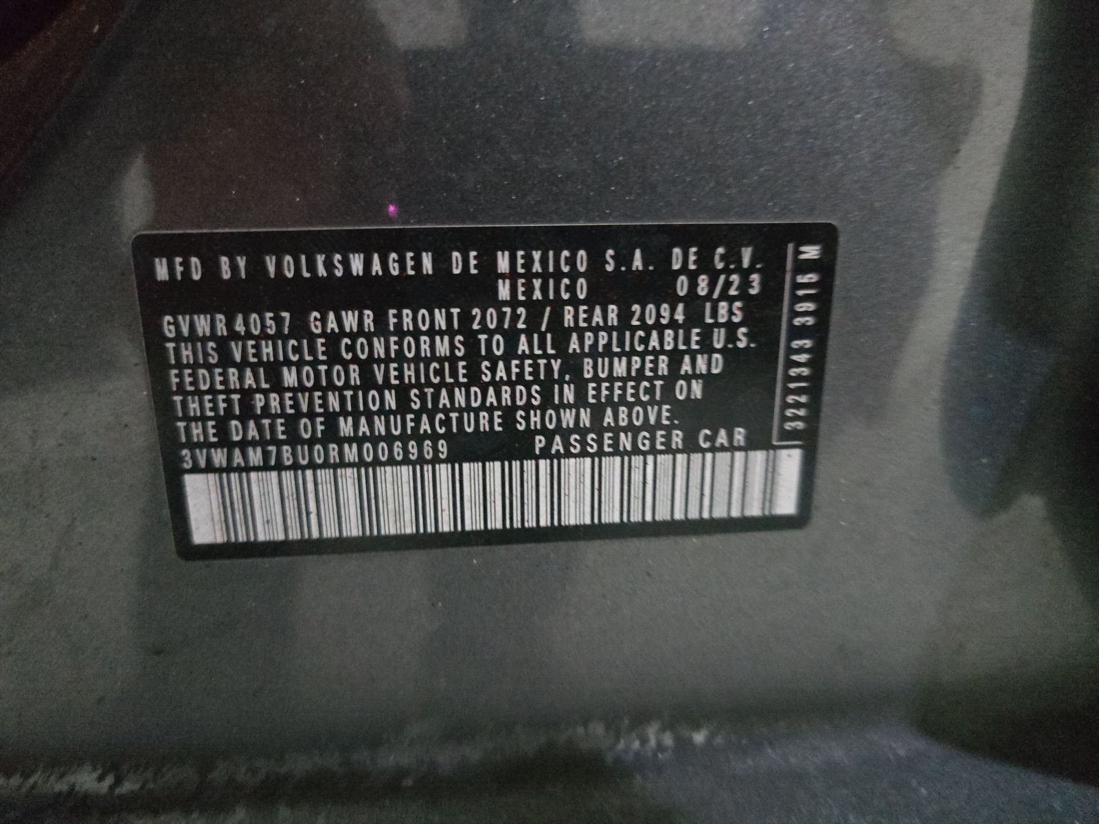 2024 Volkswagen Jetta 1.5T Sport FWD
