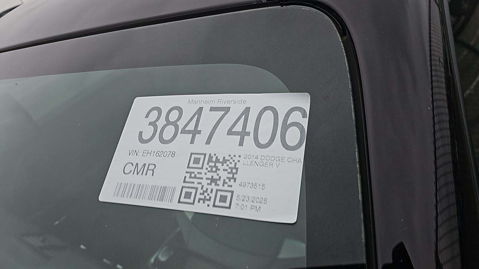 2014 Dodge Challenger R/T RWD