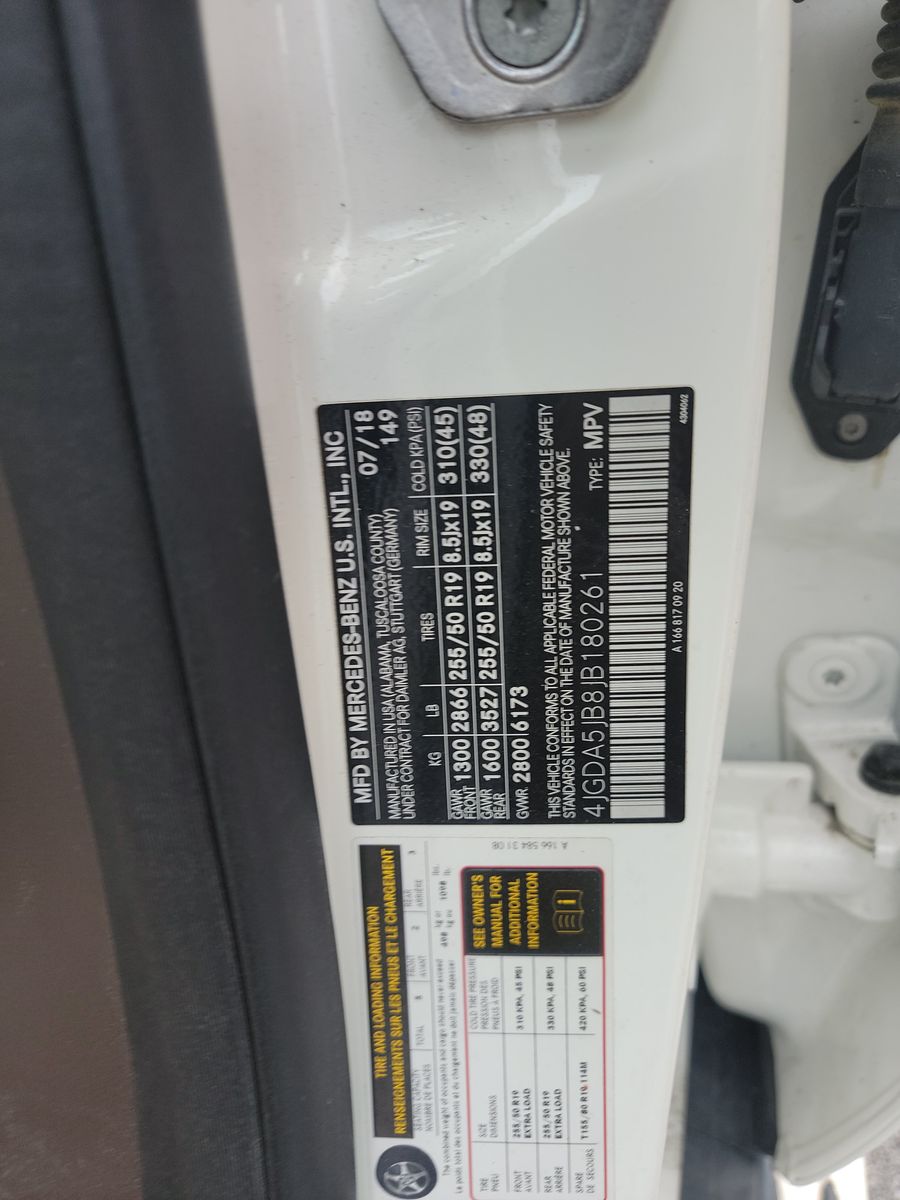 2018 Mercedes-Benz GLE GLE 350 RWD