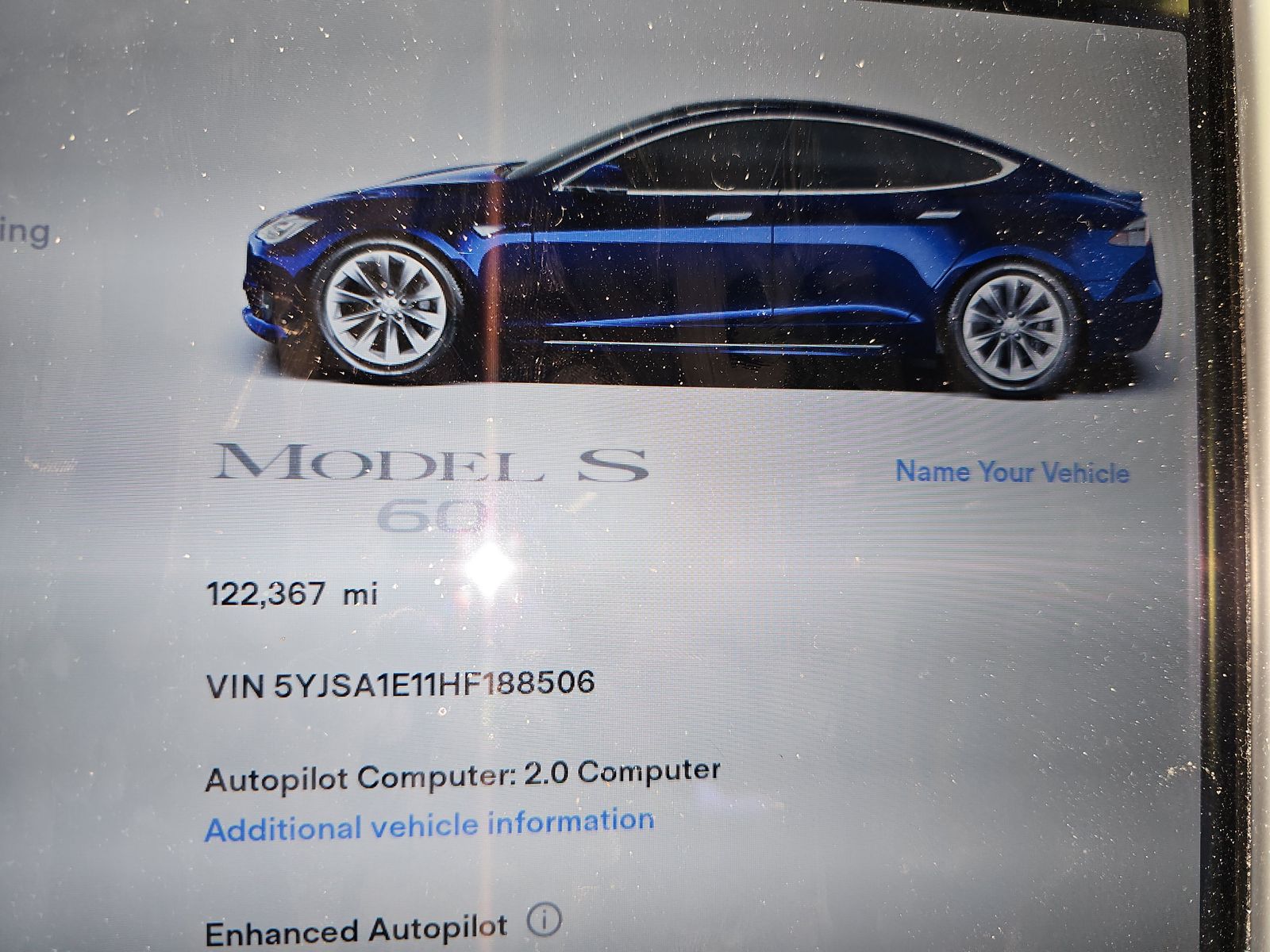 2017 Tesla Model S 60 RWD